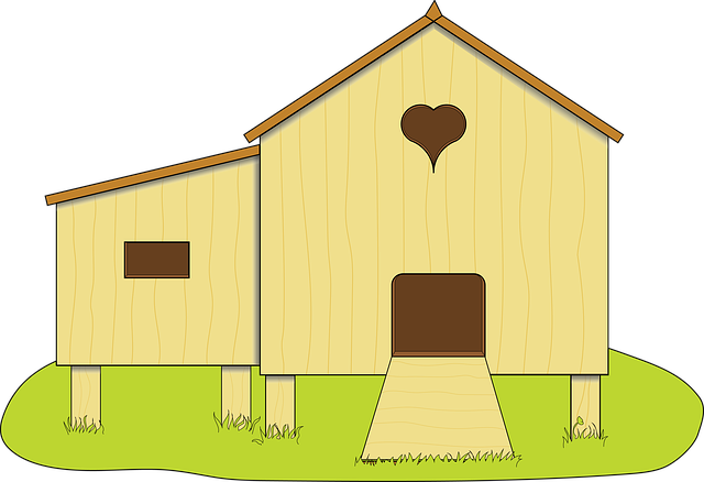 Chicken Coop Drawing